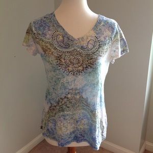 Cato ladies short sleeve